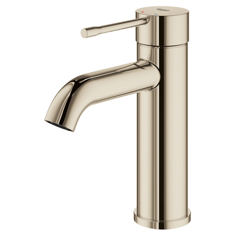 Essence New Single Hole Bathroom Faucet with Drain Assembly, Polished Nickel Infinity