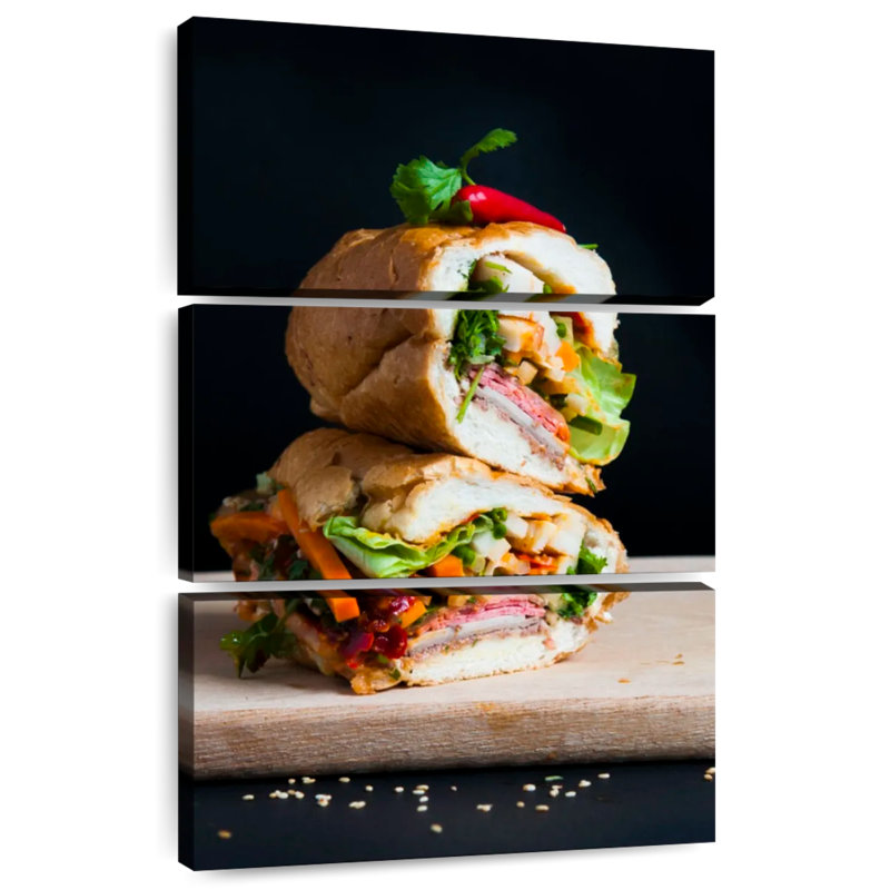 Yarlin Banh Mi Sandwich, H 32 po x l 20 po