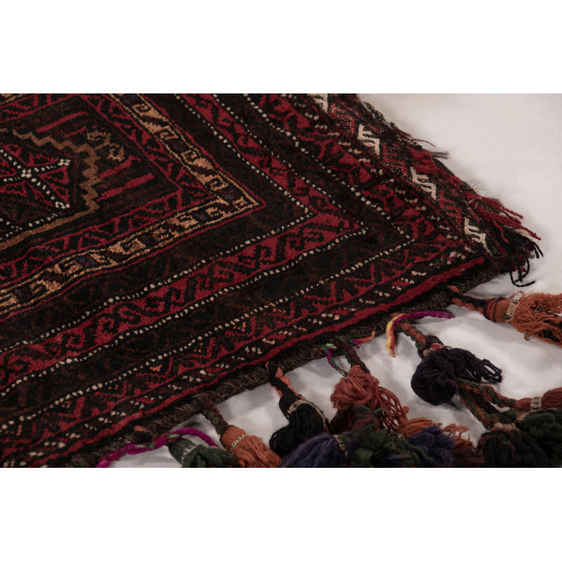 Antique One-of-a-Kind 1'9X3'1 Hand Knotted Area Rug