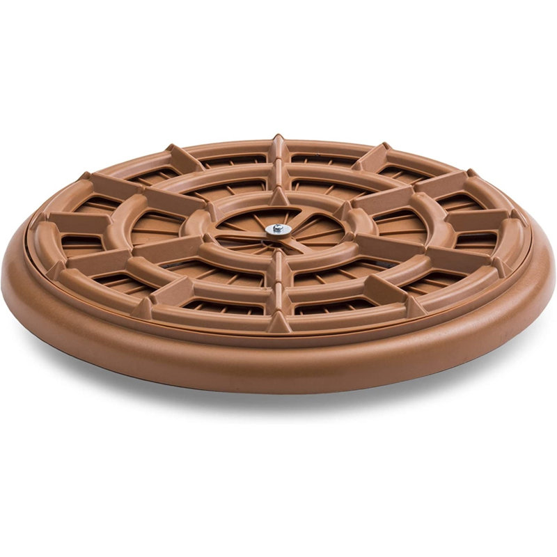 Soucoupe, H 1,75 po x l 16 po x P 16 po, Terre cuite