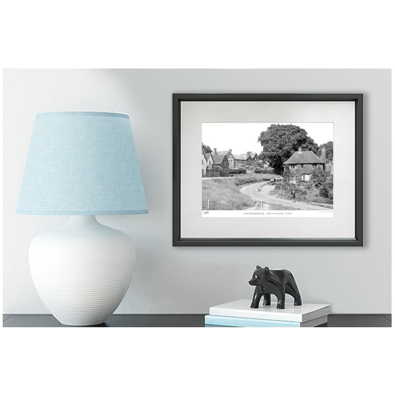 Coldharbour, The Village C1955 by Francis Frith - Single Picture Frame Print, 28cm H x 36cm W x 2.3cm D