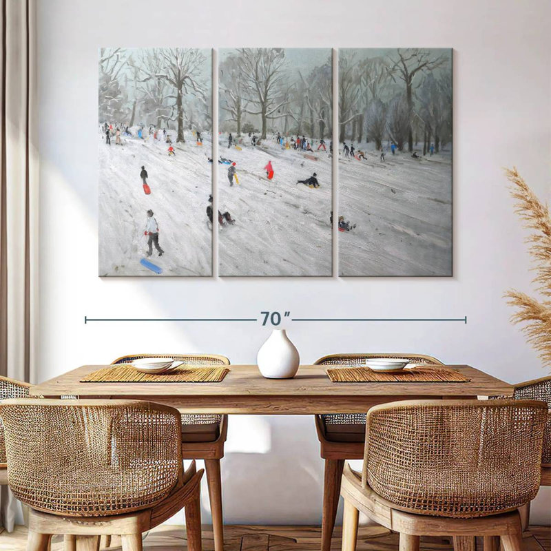 Alvord Tobogganers Darley Park, 42" H x 65" W
