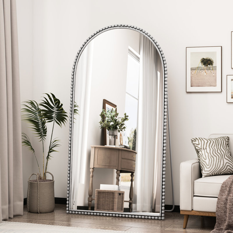 Miroir pleine longueur Gold Arch, Argent
