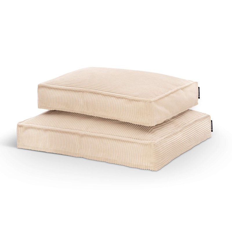 Nairne Pet Bed, 15cm H x 90cm W x 78cm D, Cream coloured