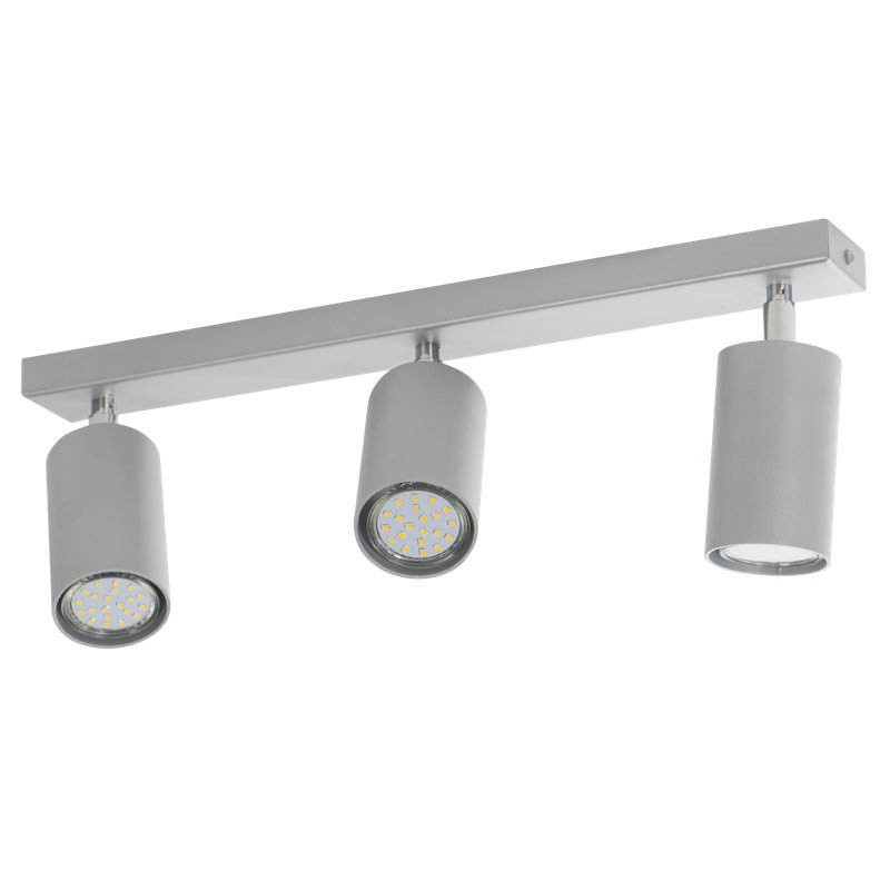 Philip Semi Flush Mount, Grey