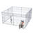 Panel Iron Exercise Pen With Door-49908936