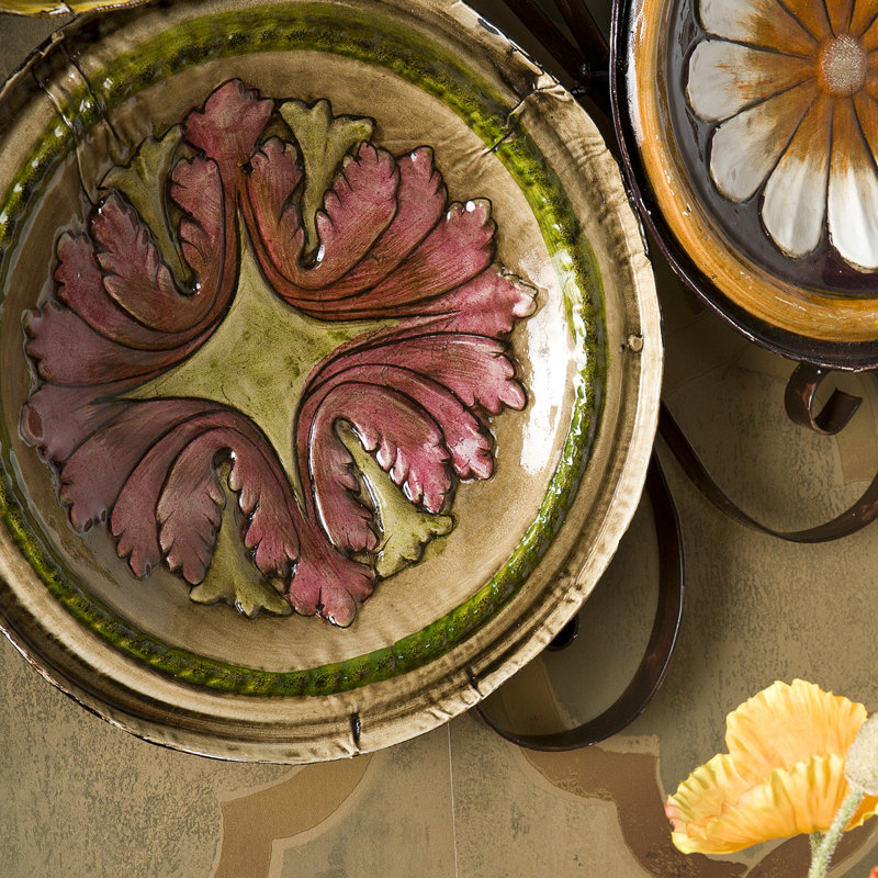 Traditional Wall Decor on Metal