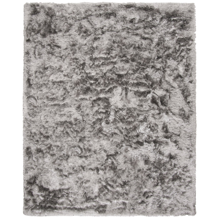 Morrell Shag Hand Tufted Performance Solid Color Rug