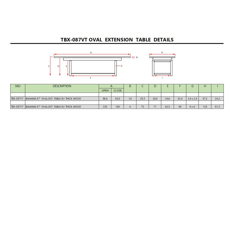 Bahama Outdoor Oval Teak Dining Table