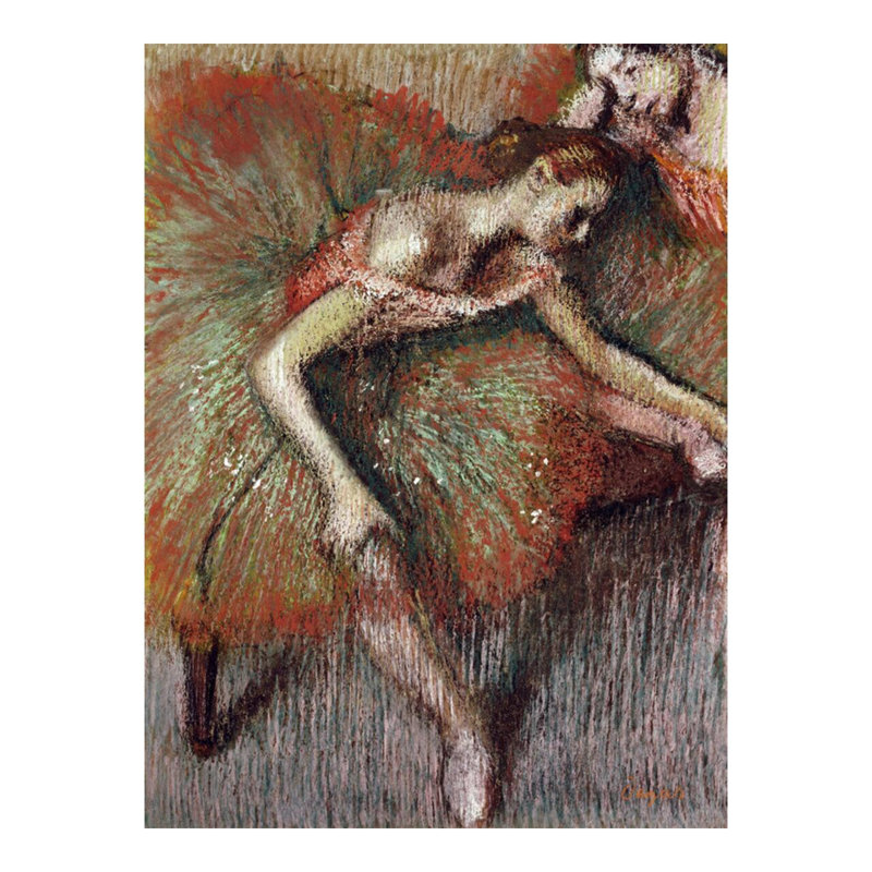 «Dancers» par Edgar Degas - Estampe numérique, H 20 po x l 16 po