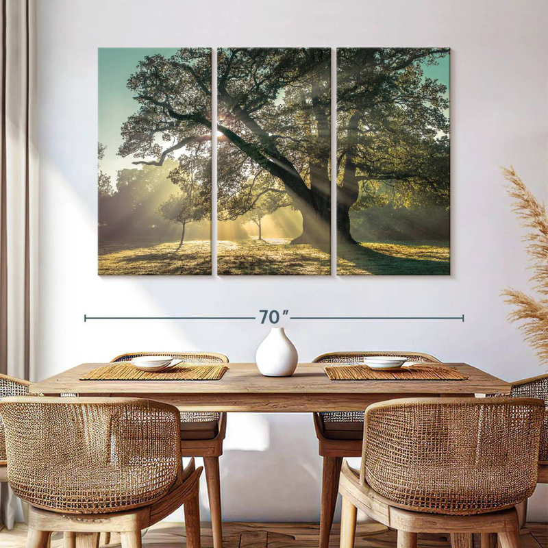 Harnek Breaking Through The Tree, 42" H x 65" W