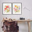 «Wildflowers in Bloom Insectes», ensemble de 2 estampes numériques encadrées par Danhui Nai-108630228-108630229