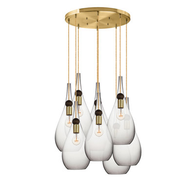 Earth 8 - Light Dimmable Chandelier