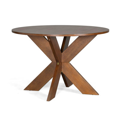 Round Dining Table Modern Farmhouse Kitchen Table