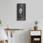 Art mural en métal luxueux «Apothecary Noir 7 No Words» par Sue Schlabach-2027254111