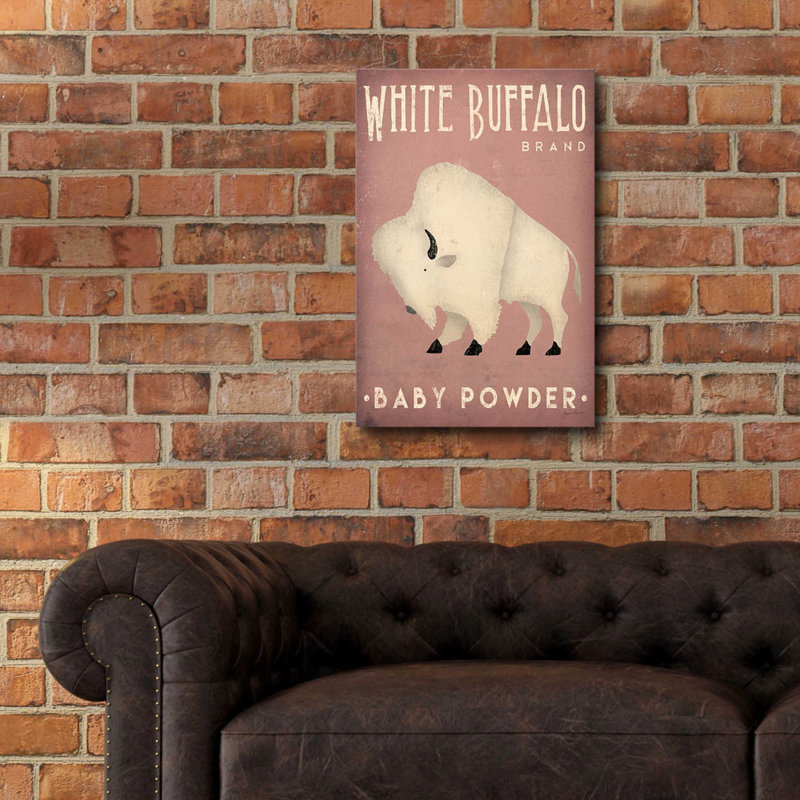 «Buffalo Bison IV» par Ryan Fowler, H 24 po x l 16 po x P 0,2 po