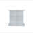 White High Gloss 6-Shelf Bar Table