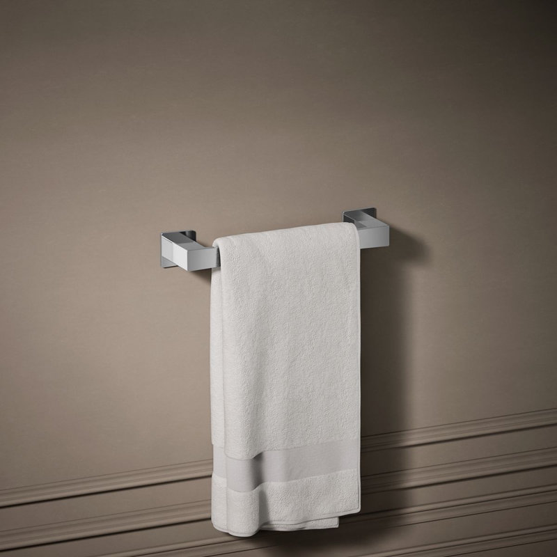 Porte-serviettes Honesty, Chrome poli, L 12 po