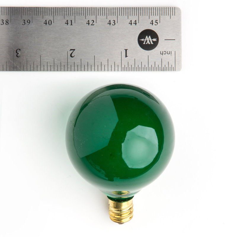 Guirlande de 50 lumières sphériques d'extérieur 50 pi, Vert