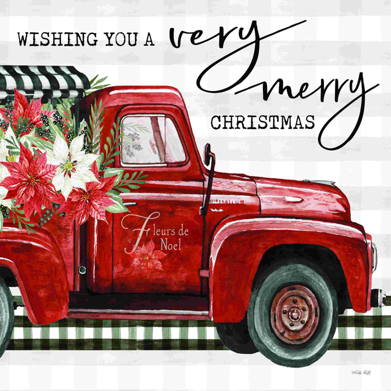 Un très joyeux Noël 2883687, H 12 po x l 12 po, Non, Wrapped Canvas