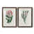 Papier, cadre noyer