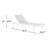 Charleston Outdoor Patio Aluminum Chaise Lounge Chair