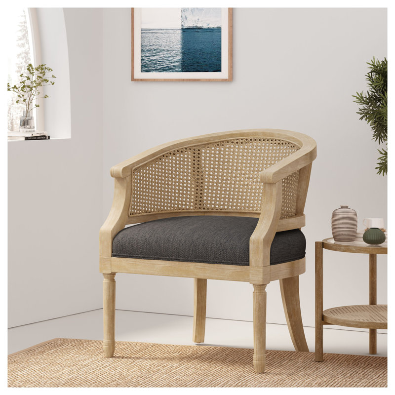 Fauteuil d'appoint Charcoal French Country, Gris