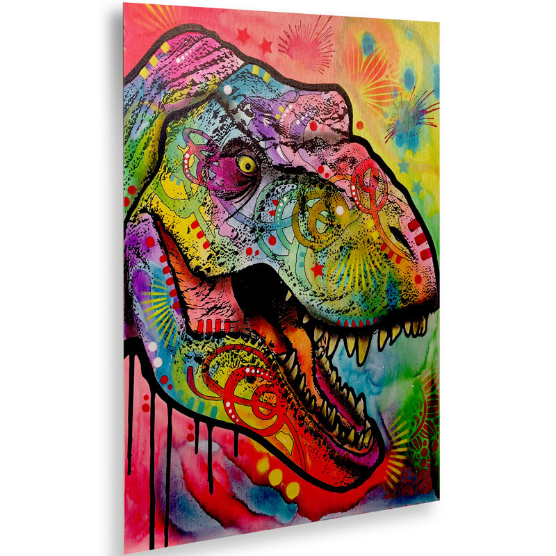 « i rex 1 », impression, H 22 po x l 16 po x P 1 po, Aucun mat, Sans cadre