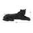 Polystone Floor Leopard Decorative Sculpture with Carved Faceted Diamond Exterior-51955229