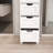 Bathroom Standing Storage With 4 Drawers