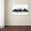 « lincoln nebraska horizon bg-1 », reproduction d’impression sur toile tendue en noir et blanc-17943895