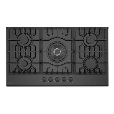 Empava 36 in. Built-in GAS Cooktop in Stainless Steel with 5 Sealed Burners