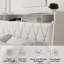 Structure de lit plateforme en métal GRACE GRACE avec tête de lit ergonomique, station de charge intégrée et tablette de rangement, sans bruit, aucun sommier tapissier requis-683727457