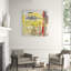 Red Yellow Gray Abstract Print-41557145