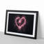 Spark of Love in Pink in Abstract - Picture Frame Graphic Art Print-55726034-55726043