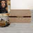 Linea Raffia Jewelry Box with Leather Trim