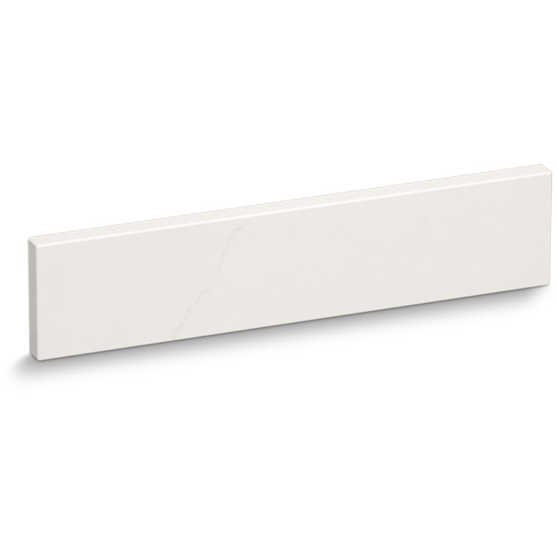 4" X 17.25" Quartz Side Splash, Calacatta
