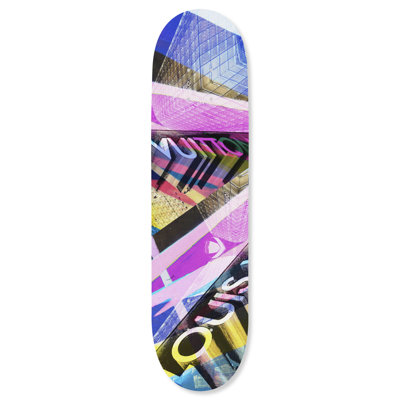 Notoriart Urban Graffiti Acrylic Wall Art, 1 pc 8" x 32", Skateboard