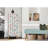 Modern Hallway Furniture Set (3 Pieces) - White & Sea Green, Shoe Cabinet (19.7 x 53.1 x 15.0 in) & Velvet Bench (41.3 x 19.7 x 15.7 in) | 100% Melamine Coated Particle Board & Wooden Legs | Scandinavian Design, Stylish & Functional