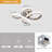 Janyia 1 - Light 11.81" Unique/Statement Geometric LED Semi Flush Mount
