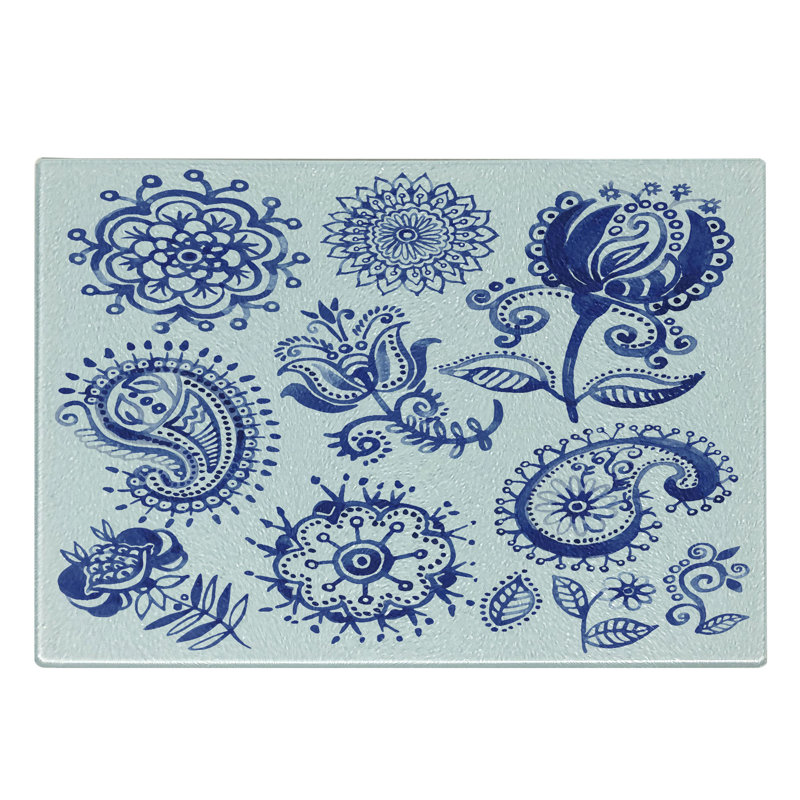 Planche à découper en verre trempé Ambesonne