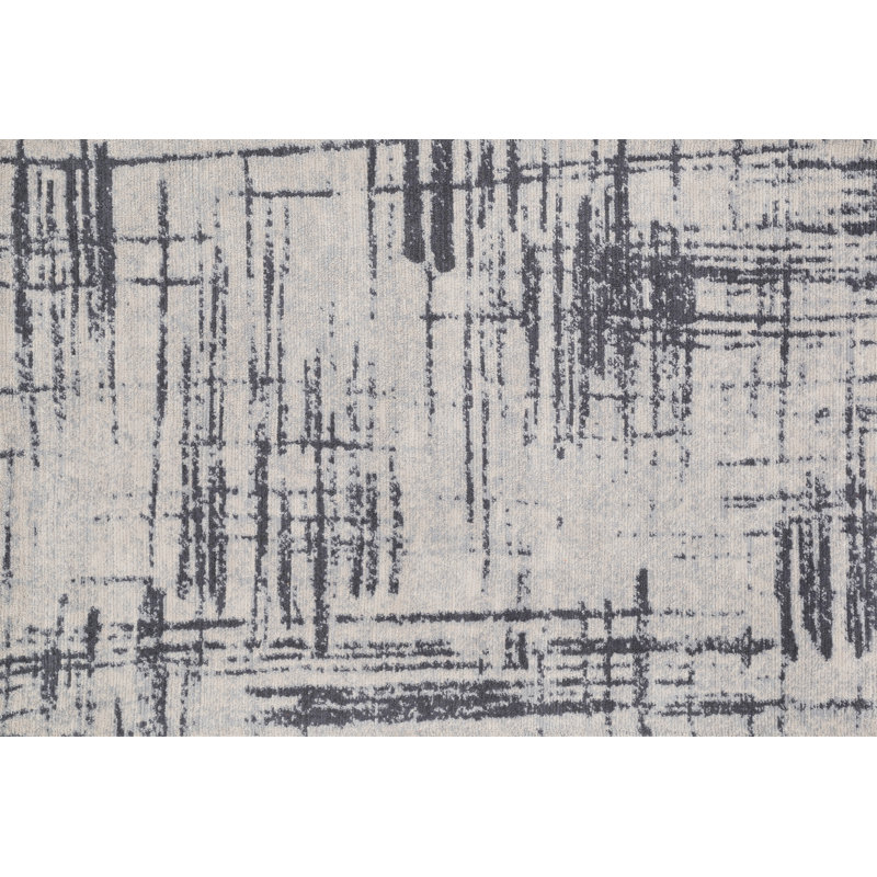 Discover Grey/Charcoal Area Rug, Rectangle 5' x 7'6"