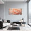 «Plants & Flowers Soft Peach», reproduction d'art sur toile-1512431705