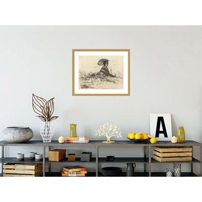 «En plein soleil» par James McNeill Whistler, impression giclée sur cadre