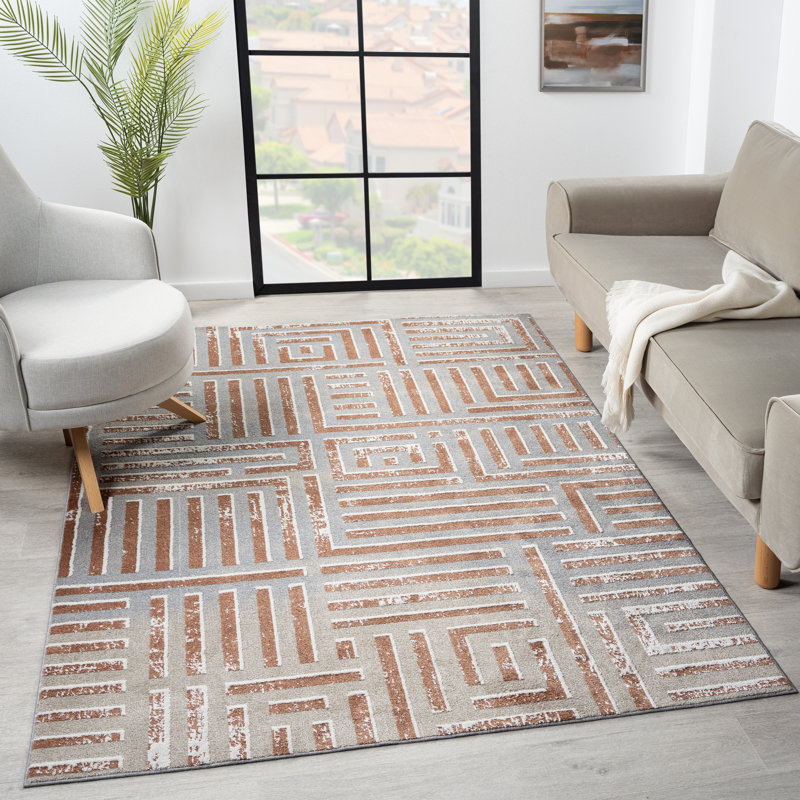 Tapis d'intérieur lavable à la machine Vista, Rectangle 5 pi 3 po x 7 pi