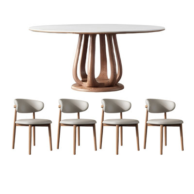 Ensemble de table de salle à manger et de chaises Nordic