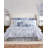 Floral Damask Drapery Panel Set