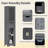 Ajdina Freestanding Linen Cabinet-92879595