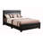 Stylish Transitional Black King Bed(Only Bed)-320335087-320335074