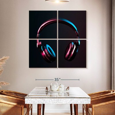 Abarca Neon Highlight Headphones